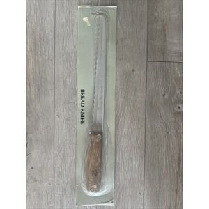 New Vintage 9‎ 1/2" Barclay Forge Bread or Ham Slicing Knife